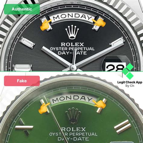 rolex oyster perpetual day date real vs fake|identify my rolex oyster perpetual.